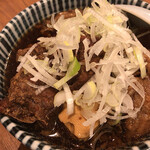 大衆酒場 ムロヒガシ - 牛すじ肉豆腐 490円