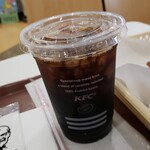 ＫＦＣ - セットのアイスコーヒーです。