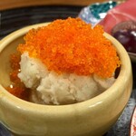 ほ志の - 名物料理を含むフルコース　3,800円：とびっこポテトサラダ