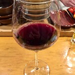 ほ志の - 本日の赤ワイングラス