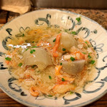 なな治 - 小芋の蟹身あんかけ