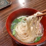 食堂 おがわ - 麺リフト
