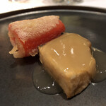 朗 長谷川稔Lab - 小田原産黒鮑。衝撃的すぎて食べてる間何も喋れなかった