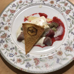 コルザ - アイスの鉄板焼き