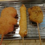 Kushikatsu Tanaka - 紅しょうが・チーズ・串カツ牛