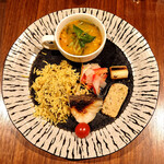 般゜若 PANNYA CAFE CURRY - モーニングセット500円