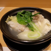 銀座 穂の河 - クエ