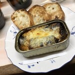 がばちょ - オイルサーディンチーズ焼き（450円）