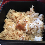 Abiantotsuto - 赤米(雑穀米)　日の丸弁当