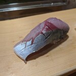 天史朗鮨 - 握り　〆鯖