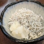 旬魚菜 しら川 - 釜揚げシラス