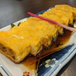 旬魚菜 しら川 - 穴子入り玉子焼き
