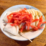 宇ち多゛ - 大根生姜のっけてお酢200円
