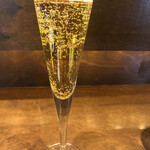 シードルの泡！最高！