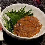 Sushi mamire - 塩辛。