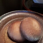 あさば - ぶあついどんご椎茸。
      