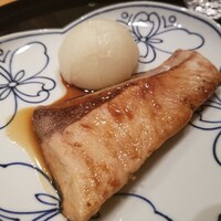 まき村 - 鰤の照り焼き 蕪