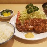 とんき - ロースかつ定食　1,800円