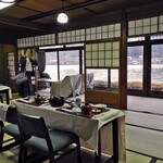 魚信旅館 - 朝食会場となった『浮舟の間』