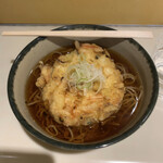 峠の釜めし おぎのや - 天ぷらそば¥480