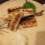 金町製麺 - 秋刀魚干し