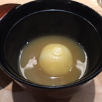 喜一 - 鳴門金時と白玉のお汁粉（ほしと）