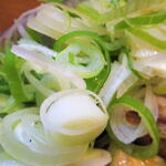 酒蔵 力 - 葱たっぷり