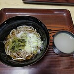 より処 - 2杯目のわさびそば800円。生山葵のおろしが暴力的ですが。美味しく頂きました(^_^)v