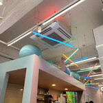 핑크풀카페 - 店内
            2019/9  by みぃこのごはん日記