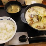 Matsuya - シュクメルリ鍋ライスセット