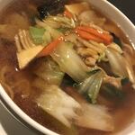 福家 - 五目スープそば