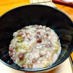 料亭 二蝶 - 御食事　小豆かゆ