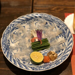 日本料理 燈々庵 - てっさ