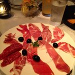 Bar Vintage with Restaurant - 生ハム＆ベーコンの盛合せ