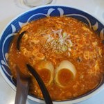 麺や 新のすけ - 特製とまとタンタンメン￥700＋クーポン味玉