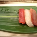 ぎんざ　鮨一代　有吾 - ランチ握りの一部