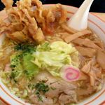 有頂天の元祖 桂苑 - ゲソ天味噌ラーメン