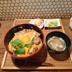 Tamaya - 炭火焼親子丼セット