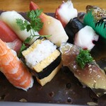 玄海鮨 - 梅にぎり（800円）＋アナゴ（200円）