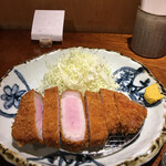 ぶた いながき - 上ロースかつ定食　1,700円