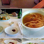 中国料理 桃花林 - 館内とお昼のコースの画像です。