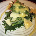 和屋 - 菜の花と竹の子の和え物