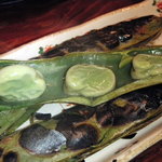 和屋 - 焼きソラマメ