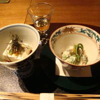 ひのきざか - 胡麻豆腐と白和え