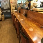 酒処 月あかり - カウンター席