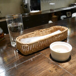 レストランアペルト - 2019/11/15  カウンターセッティング