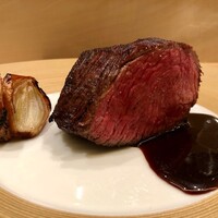 銀座 大石 - 2019.12.  飛騨牛とび牛のランプの炭火焼き