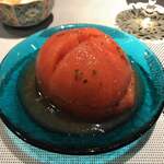キッチン 蓮 - トマト丸ごとサラダ