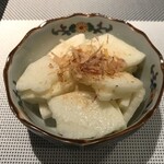 キッチン 蓮 - 長芋のわさび漬け