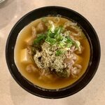 串カツ田中 - 肉吸い豆腐入り ¥490